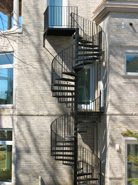 Two Story Spiral Finelli Ironworks