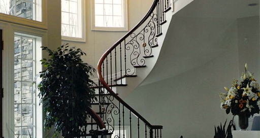finelli architectural iron and stairs custom forged iron staircase railing traditional style in hudson ohio