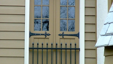 finelli ironworks custom handmade decorative exterior iron balcony in hudson ohio