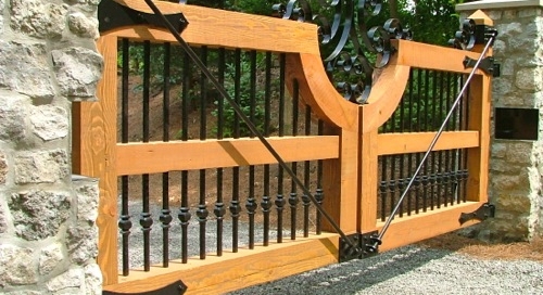 handmade wood gate ohio