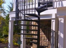 finelli architectural iron and stairs handmade custom wood staircase in cleveland ohio