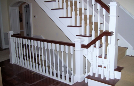 retrofit staircase interior