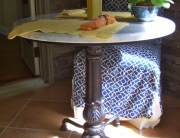 finelli iron custom handmade rustic table base in columbus ohio
