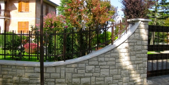 finelli architectural iron and stairs custom unique front yard safety fence in westlake ohio