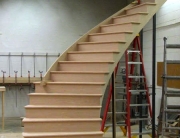 finelli architectural iron and stairs custom handmade wood staircase and treads in cleveland ohio