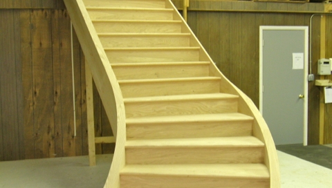 finelli architectural iron and stairs custom handmade wood staircase and treads in cleveland ohio