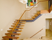 Finelli Iron custom handmade wire cable staircase