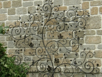 Finelli Architectural Iron and Stairs garden wall decorative iron in hudson ohio
