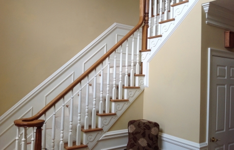 fanelli custom ironworks retrofit staircase