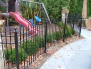 Finelli architectural iron and stairs custom safety playground fence in chagrin falls ohio