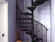 custom iron basement spiral staircase by finelli architectural iron and stairs