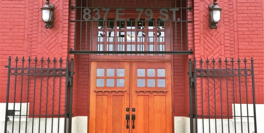 finelli architectural iron and stairs custom modern black wrought iron security doors and address sign in cleveland ohio