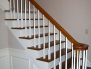 finelli ironworks custom wood spindles staircase handmade in north east ohio