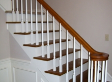 finelli ironworks custom wood spindles staircase handmade in north east ohio