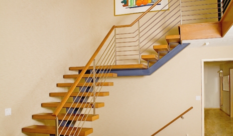 finelli architectural iron and stairs custom handmade modern style iron and wood staircase in north east ohio