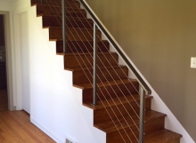 finelli iron custom luxury iron staircase handmade high end stainless steel shaker heights ohio