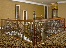 finelli iron high end luxury custom interior design staircase railing quality made in cleveland ohio